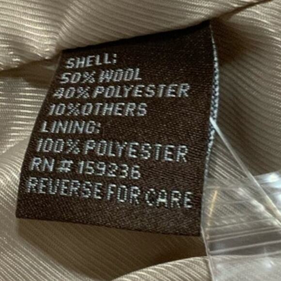 J. Mclaughlin Wool Blend Lined Jacket Womens Size XL Long Sleeve Button Textured - Picture 10 of 13